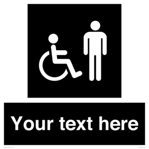 Custom information: black panel disabled and male